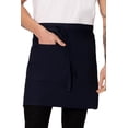 thumbnail image 5 of Chef Works Delantal unisex para camarero, color azul marino, talla única, 5 of 5