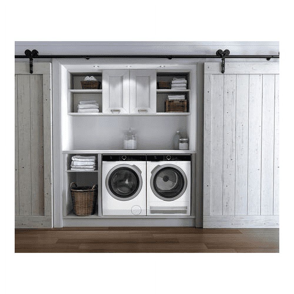 Electrolux ELFW4222AW 24 White Compact Front Load Steam Washer with 2.4 cu. ft. Capacity 12 Cycles and Stainless Steel Drum - image 4 of 11