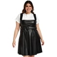 thumbnail image 1 of Vestido de vinipiel Roman Fashion/Tallas extras, 9515 negro 36 Roman Fashion V-RF-9515-NEGRO, 1 of 6