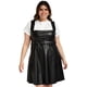 thumbnail image 1 of Vestido de vinipiel Roman Fashion 9515 negro Talla 38, 1 of 6