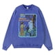 thumbnail image 2 of Sudadera holgada de gran tamaño con capucha de estilo hip hop para hombre, ropa de algodón con estampado desgastado vintage, habilidades sociales, para hacer nuevos amigos, 2 of 4