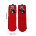 thumbnail image 3 of hengsof Cute Cartoon Christmas Socks Mid-Length Socks for Autumn Winter Warmth Home Use Holiday Comfort Perfect for Christmas, 3 of 6
