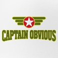 thumbnail image 2 of CafePress - Captainobviousrect - Adjustable Unisex Printed Trucker Hat with Mesh Back, 2 of 8