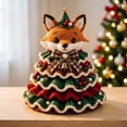 thumbnail image 4 of Crochet Animal Christmas Tree DIY Kit, Handmade Ornament Set with Pearl, Beginner Friendly, Christmas Decorations Gifts for Family, 4 of 6