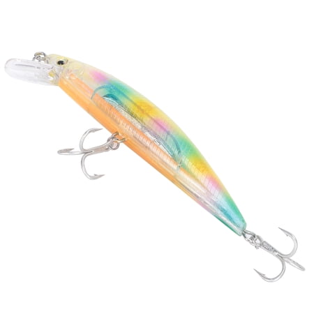 NFTIGB Minnow Fishing Lures Submerged Long Throw Floating Bait Bass Artificial Bait Saltwater Hard Body Swimbait for Bass Fishing Enthusiasts 4.7 inches