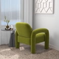 thumbnail image 6 of SEYNAR Mid-Century Velvet Upholstered Accent Chair Lounge Sofa for Living Room,adult( Green), 6 of 6