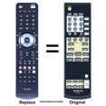 thumbnail image 2 of New RC-666S 24140666 Replacement Remote Control For Onkyo TX8222 TX8522 TX8255 AV Receiver, 2 of 4