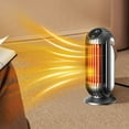 thumbnail image 6 of Vggrvlo Space Heater 1500W Electric Heaters Indoor Portable with Thermostat Heat Up 200 Square Feet 10.5ft/s Portable Electric Heaters Heater for Office, 6 of 9