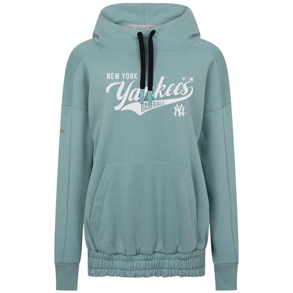 Women's Levelwear Blue New York Yankees Waterfall Glide Pullover Hoodie