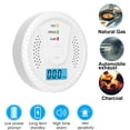 thumbnail image 4 of Detector de monóxido de carbono, alarma de monóxido de carbono, detector con pantalla LED y alarma de luz y sonido de 85 decibeles, 4 of 4