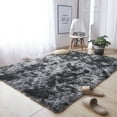 thumbnail image 2 of YouLoveIt Faux Fur Rug Non-Skid Fluffy Floor Rug Fuzzy Plush Rug Furry Carpet Non-Slip Decorative Floor Mat for Teens Room Girls Boys Room, 2 of 4