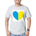 thumbnail image 1 of CafePress - I Stand With Ukraine Heart T Shirt - Fitted T-Shirt, Vintage Fit Soft Cotton Tee, 1 of 1