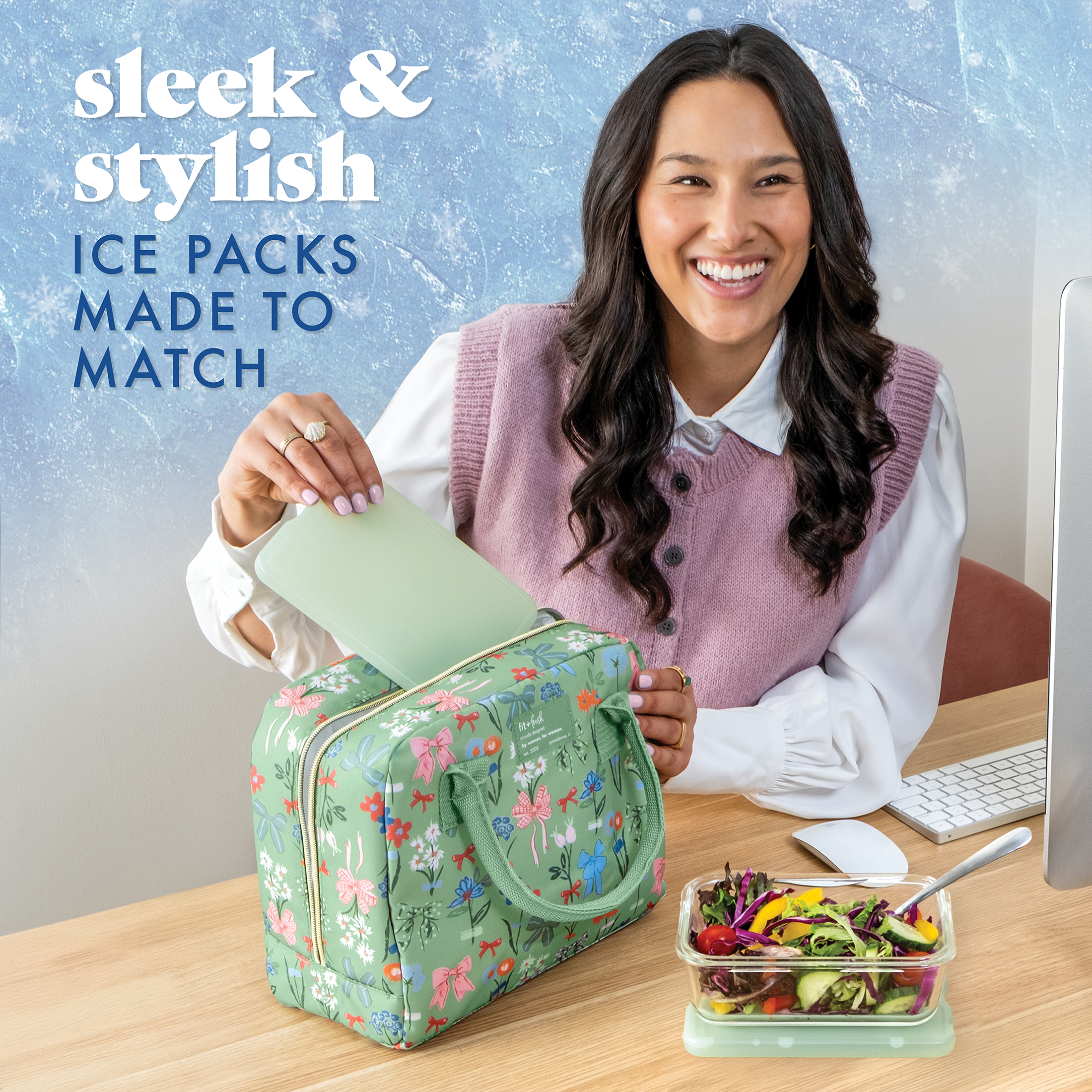 Fit & Fresh Cool Coolers XL Slim Ice Packs, 4-Pack photo 5