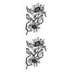 thumbnail image 2 of Sidaley Silicone Stamp Flower Shape Exquisite Sweet DIY Office Accessories Decorations Card Making Kit Stamper Gift Print Clear Embosser Mostrar como imagen 2piezas, 2 of 6