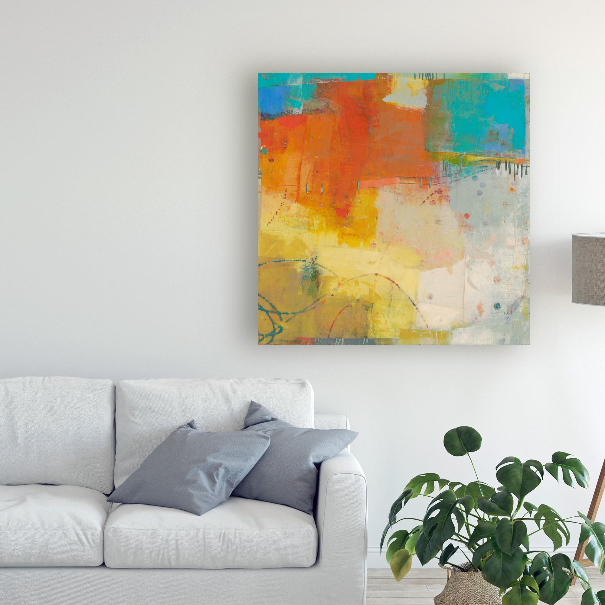 Trademark Fine Art 'Oren I' Canvas Art by Sue Jachimiec