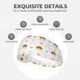 thumbnail image 3 of Cartoon Cute Alpaca Moon Stars Headbands for Women Men, Workout Elastic Sweat Band for Yoga Running Cycling Gym Exercise Non Slip Head Bands for Women's Hair, 3 of 5