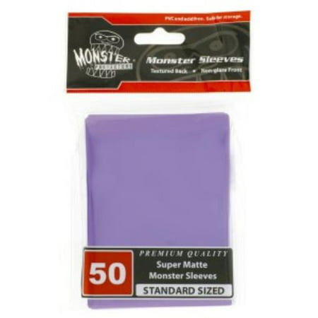 Standard CCG Size - Super Matte Purple (50) New (Best Ccg For Pc)