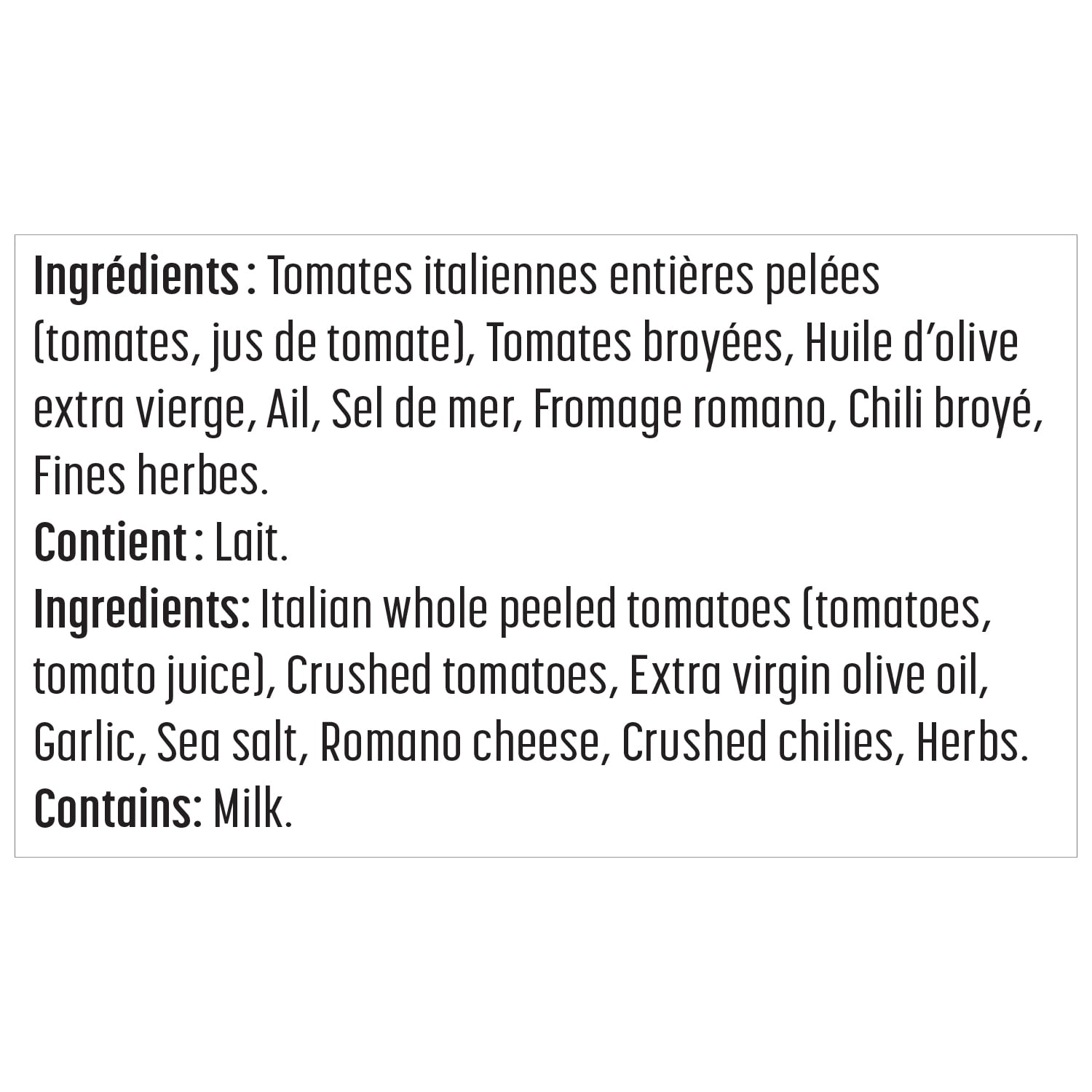 Sauce tomate à pizza Stefano Faita 430 mL