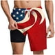 thumbnail image 1 of Pantalones Cortos Casuales para Hombre Imprimir con Bolsillos Pantalones de Playa de Cintura Elástica, Pantalones Cortos de Cintura Elástica para Hombre, 1 of 6