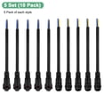 thumbnail image 4 of Uxcell 5-Set Conector Eléctrico Impermeable, Cable de 3 Pines de 7.9 In/20 cm con Conectores Macho y Hembra IP67 para Luces de Tira LED [Negro], 4 of 7