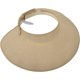 thumbnail image 4 of Sombrero de paja enrollable con ala ancha y visera solar para mujer con protección solar UPF 50+, 4 of 5