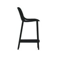 thumbnail image 5 of Meridian Furniture Mykonos Black Outdoor Patio Stool (Set of 4), 5 of 8