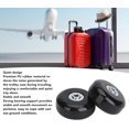 thumbnail image 3 of AVEKI Kits de Réparation de Roulements de Roues Pivotantes en Caoutchouc Universels Roues de Remplacement de Valise de Bagage 2Pcs avec Outil d'Installation (56x24mm / 2.2x0.9in) 0601M, 3 of 8