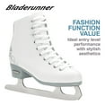 thumbnail image 6 of Bladerunner Ice by Rollerblade Allure Womens Figure Skate, White, Size 7, 6 of 7
