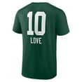 thumbnail image 3 of Men's Jordan Love Green Green Bay Packers Team Wordmark Name & Number T-Shirt, 3 of 3