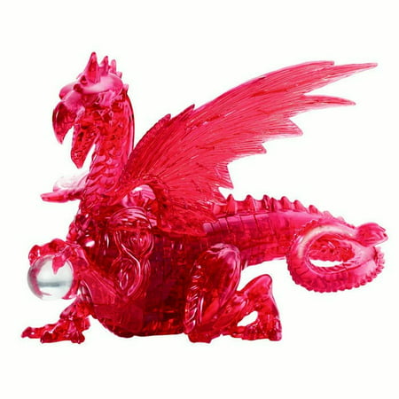 450px x 450px - 3D Deluxe Crystal Puzzle - Red Dragon