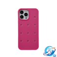thumbnail image 1 of Funda De Silicona Perforada Para iPhone 11 DIY CROCS Para 14 13 12 Pro Max 14 Plus, 1 of 4