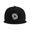 Black, variant on Flat Bill Visor Classic Snapback Hat Rotational Motion Illusion Psychedelic Adjustable Baseball Cap for Men Women Navy Blue