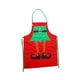 thumbnail image 1 of Delantal navideño para mujer, delantal decorativo, delantal de chef ajustable, delantal navideño Rojo, 1 of 9