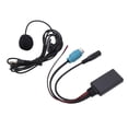 thumbnail image 1 of Adaptador de cable Bluetooth AUX IN estéreo de velocidad completa con micrófono extraíble de repuesto para Alpine 2009 en adelante, 1 of 12