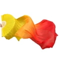 thumbnail image 1 of Soidarity Abanico de seda imitado, colorido, alargamiento, abanicos plegables, hogar, costillas de bambú artificiales, manualidades, gradiente, práctica Accesorios para máquinas de ejercicios 1.8 m Soidarity OD029602-02, 1 of 6