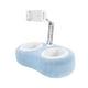 thumbnail image 5 of Soporte de almohada para teléfono, soporte plegable multiángulo ajustable con brazo de eje, para teléfonos, relojes, tabletas, lectura en casa azul claro, 5 of 9