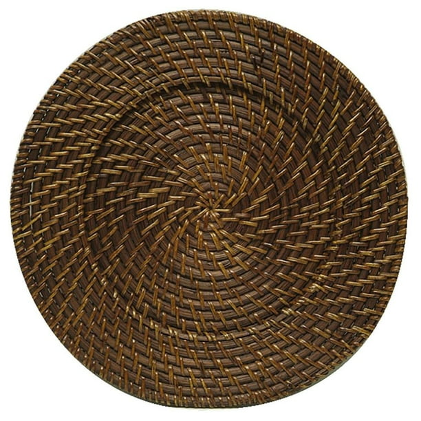 Round Rattan Charger Set Of 4 By Jay Imports