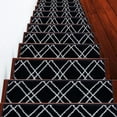 thumbnail image 1 of Vintage Collection Contemporary, Cozy, Vibrant and Soft Stair Tread Mats & Rugs, 9'' x 28'', 1 of 7