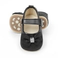 thumbnail image 4 of Yoyauz Baby Girl Mary Jane Shoes Anti Slip Rubber Sole Ballet Slippers Princess Dress Wedding Shoes Newborn Kids Shoes Toddler Shoes（0-12 Month）, 4 of 11