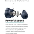 thumbnail image 4 of Écouteurs Sans Fil Bluetooth 5.2 à Réduction de Bruit - Technologie de Conscience Ambiante, Double Microphone / Résistance à l'Eau IPX4. Batterie 33 H au Total, Cleer Audio ALLY PLUS II, 4 of 4