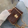 thumbnail image 1 of Bolsa Elegante Frauen Pure Mini Umhängetasche Lederkette Umhängetasche (Braun) Likrtyny Para Estrenar, 1 of 9
