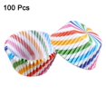 thumbnail image 1 of Molde de tazas de pastel con degradado de 50/100 piezas, moldes para hornear de forma redonda, Muffin, Cupcake, DIY, cocina, fiesta en casa, suministros para hornear postres, 1 of 4