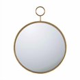 thumbnail image 2 of A&B Home Gold-Framed Decor Wall Mirror Dimensions: 26.4L x 1.8W x 32.3H Inches, 2 of 3