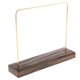 thumbnail image 1 of Exhibidor de joyas, vitrina, organizador de aretes, base de madera 20x5x17cm, 1 of 6