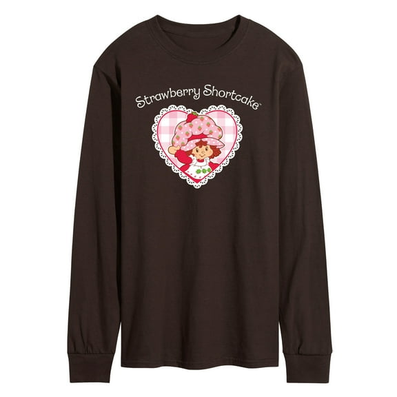 Strawberry Shortcake - Coquette Heart - Men's Long Sleeve Graphic T-Shirt