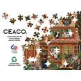 thumbnail image 4 of Ceaco North Woof Inn Lisa Perry 300 Piece Interlocking Jigsaw Puzzle, 4 of 9