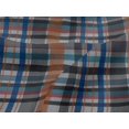 thumbnail image 3 of oneOone Viscose Jersey Fabric Madras Check Printed Craft Fabric BTY 60 Inch Wide, 3 of 4