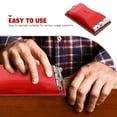 thumbnail image 3 of GAXIRE Drywall Hand Sander with Sandpaper Rack, Red Plastic Tool for Home Improvement Projects, 1 Set, 3 of 8
