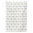 thumbnail image 3 of Ambesonne Hedgehog Tablecloth Rectangular Table Cover, Sketch Art Illustration, 60"x90", Pale Orange Pale Grey, 3 of 4