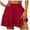 Brick Red, variant on Bermuda Shorts for Women Trendy 2025 Fashion Solid Color Sexy Wide Leg A Vertical Culottes Summer Casual Beach Shorts S-2XL